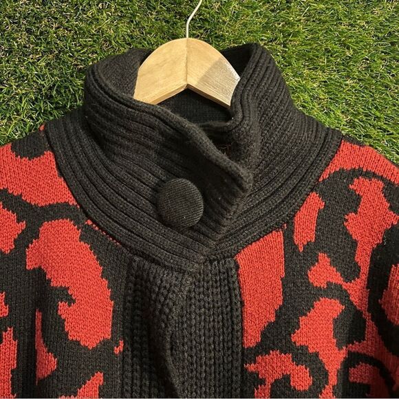 Como Black Paisley Vine Cardigan - Picture 2 of 5